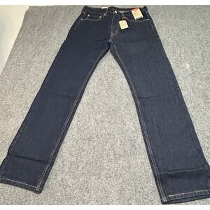 Levis 505 Regular Fit Levi's Jeans Tumbled Blue 32x34 NWT